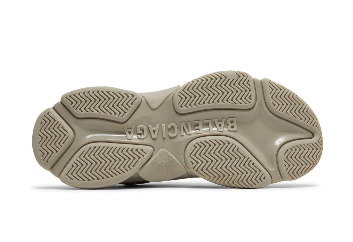 Triple S Sneaker All Over Logo Beige