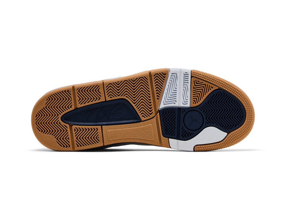 Jordan Flight Court Neutral Grey Midnight Navy Gum