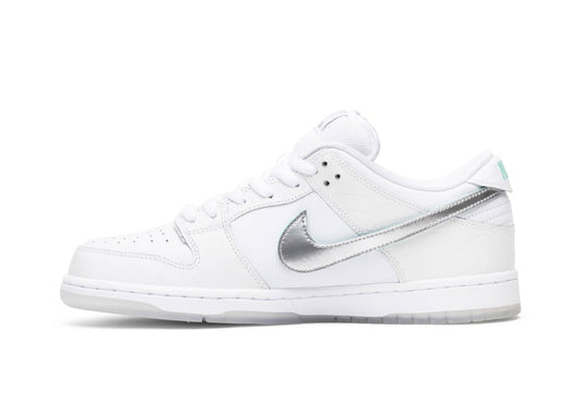 SB Dunk Low Pro White Diamond