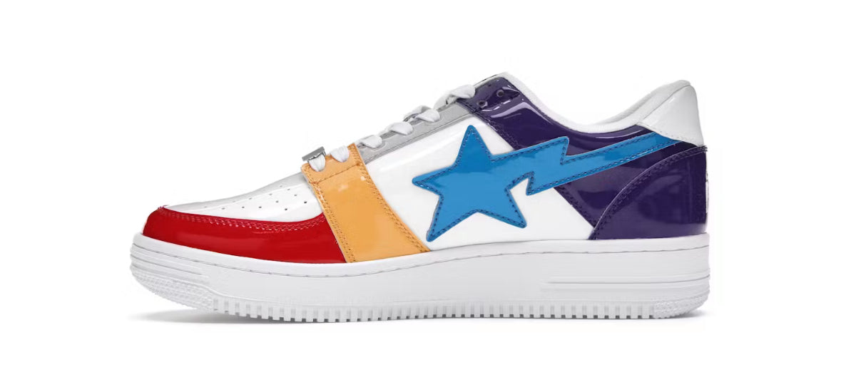 BAPE Bapesta Low M2 Crazy White