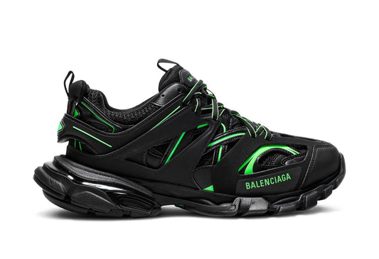Track Sneaker Black Green