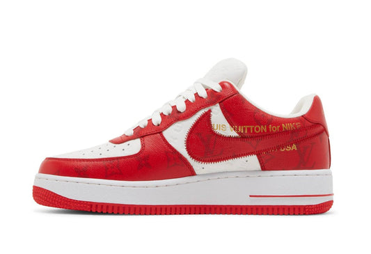 Air Force 1 Low By Virgil Abloh White Red