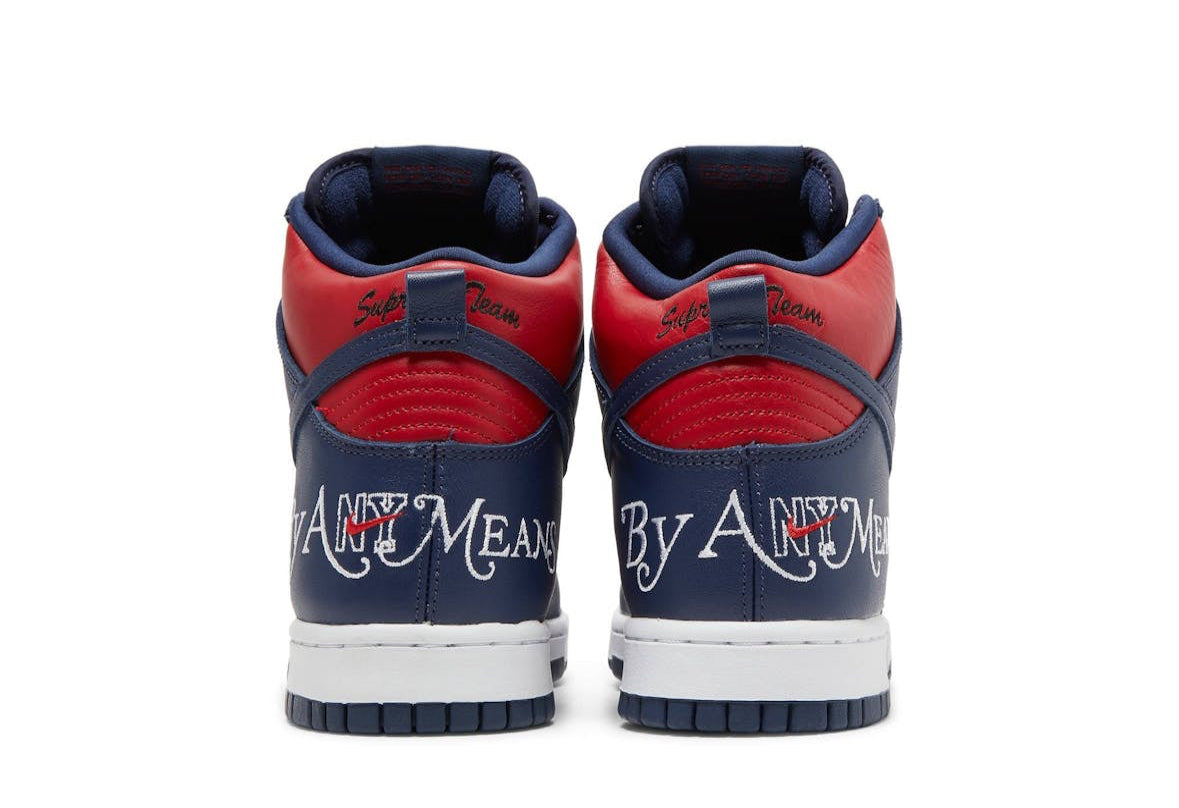 SB Dunk High By Any Means Navy