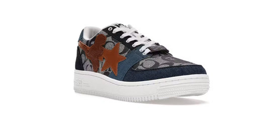 BAPE Bapesta Coach Blue