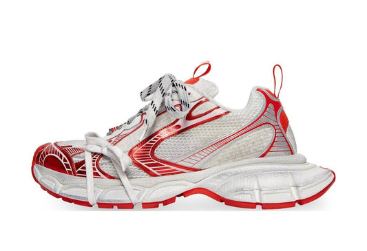 3XL Sneaker Worn Out White Red