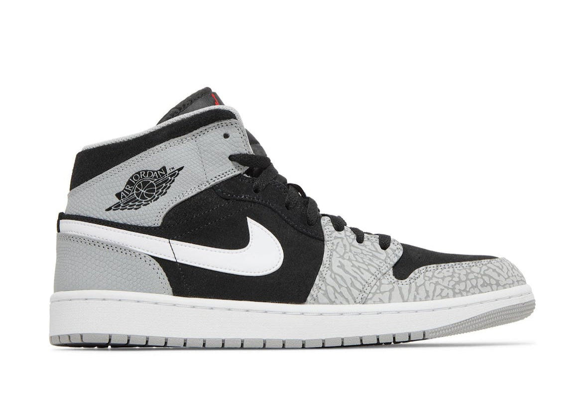 Jordan 1 Mid Elephant Toe