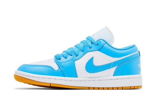 Jordan 1 Low Dark Powder Blue Gum