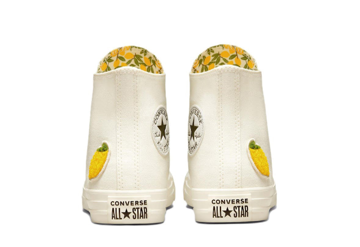 Chuck Taylor All Star High Lemon Embroidery