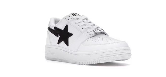 BAPE Bapesta M1 Low White Black