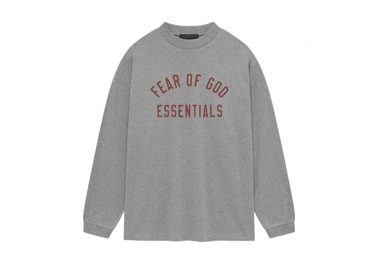 Jersey Long Sleeve Tee Dark Heather