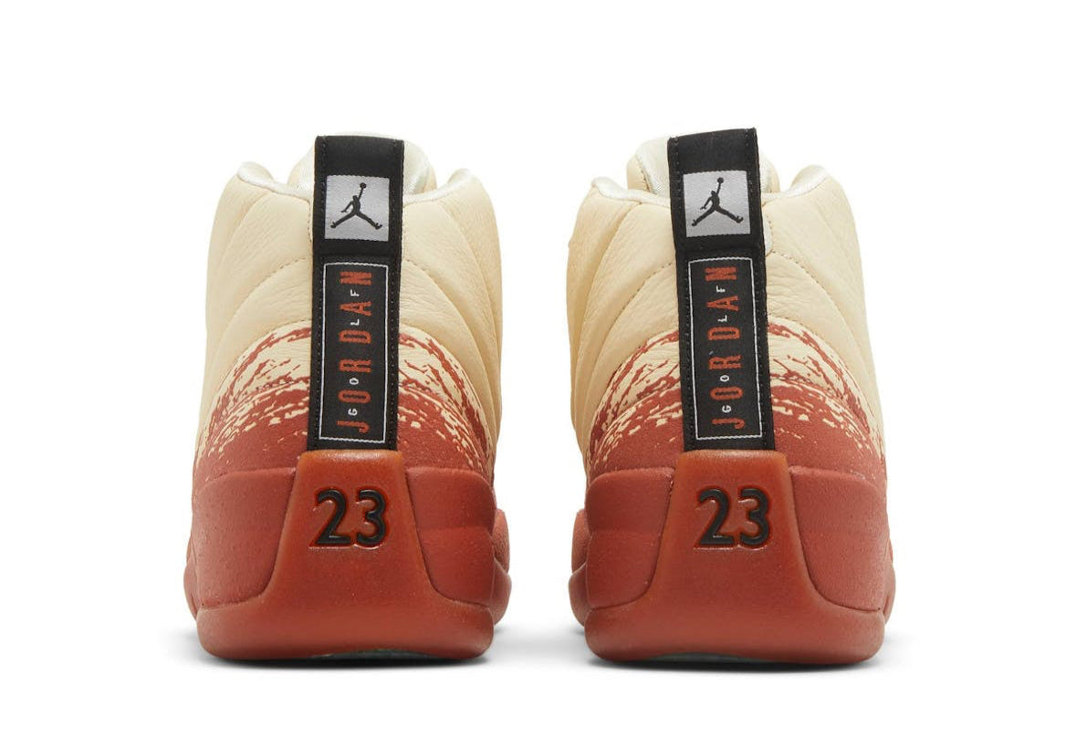 Jordan 12 Muslin Black Burnt Sunrise