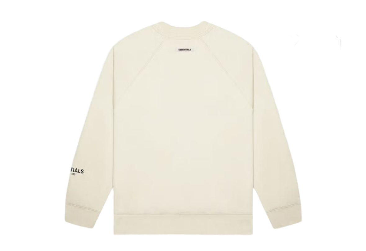 Crewneck Appliqué Logo Buttercream