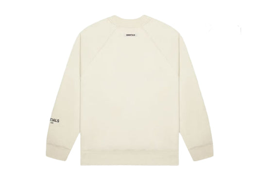 Crewneck Appliqué Logo Buttercream