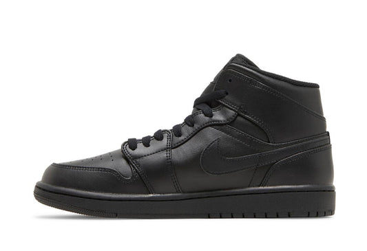 Jordan 1 Mid Triple Black