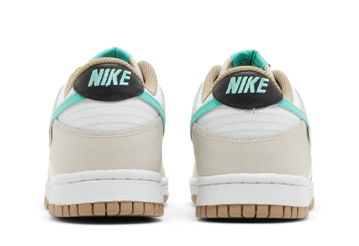 Dunk Low Split Seam White Tan Mint