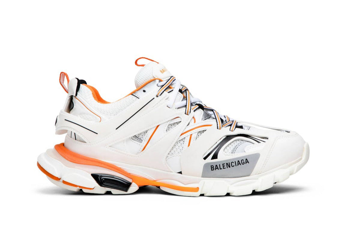 Track Trainer White Orange