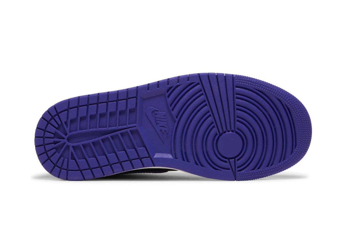 Jordan 1 Mid Purple And Black