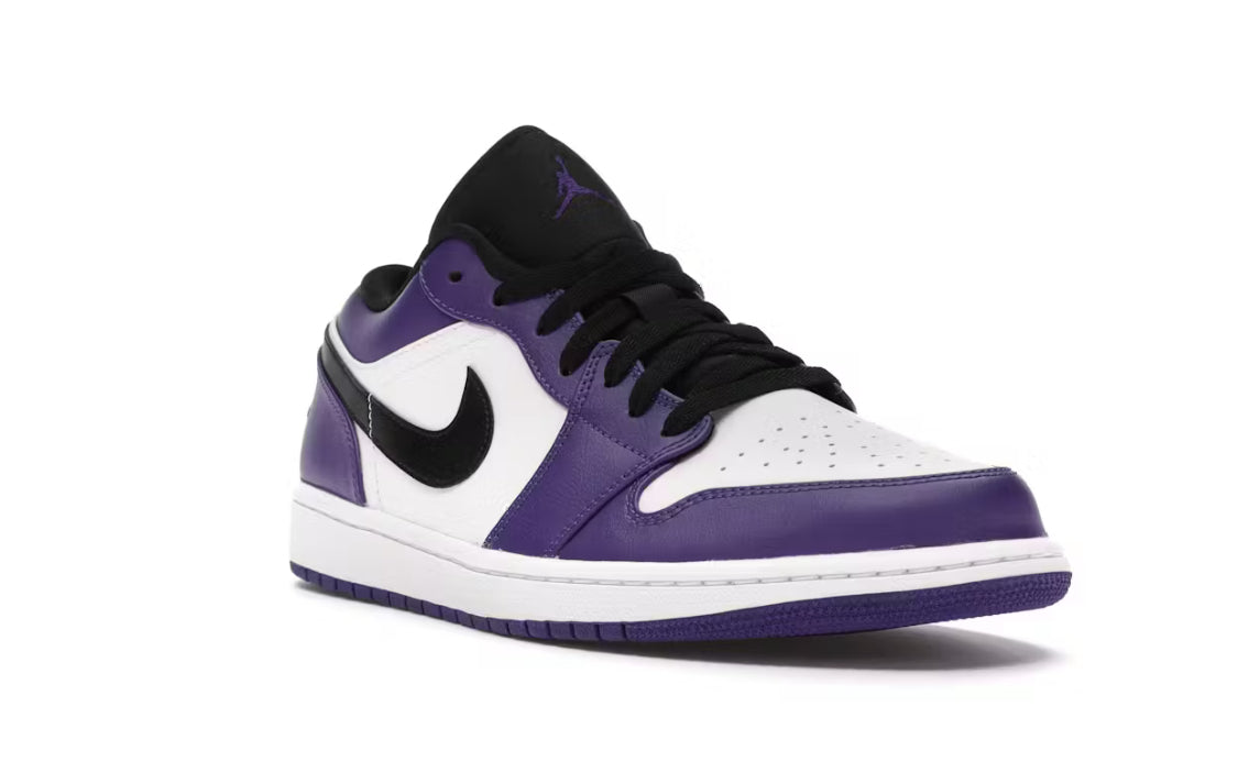 Air Jordan 1 Low Court Purple White