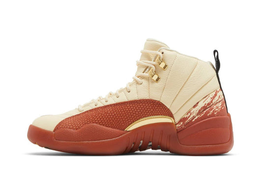 Jordan 12 Muslin Black Burnt Sunrise
