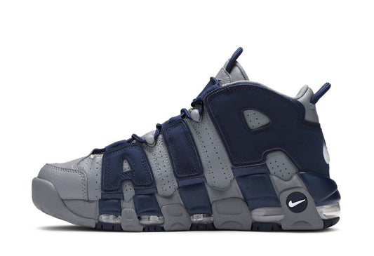 Air More Uptempo Cool Grey Midnight Navy