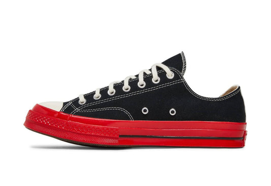 Chuck 70 Low Black Red