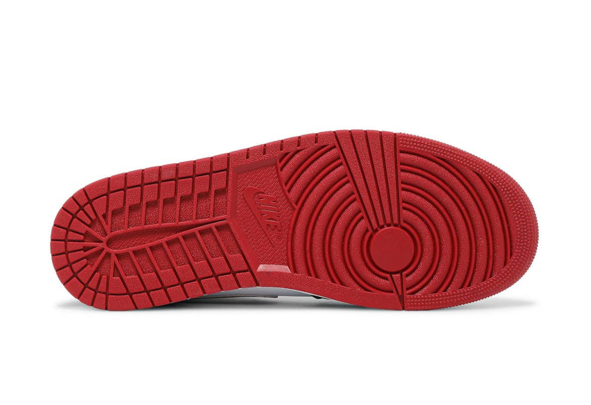 Jordan 1 Mid Black Gym Red