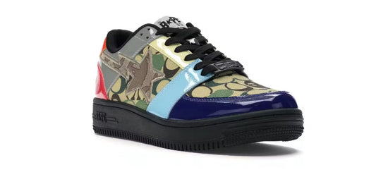 BAPE Bapesta Low Coach Multi