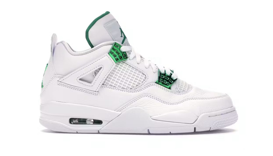 Air Jordan 4 Retro Metallic Green