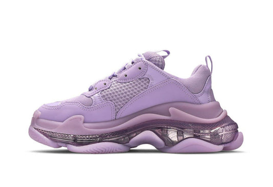 Triple S Sneaker Clear Sole Light Lilac