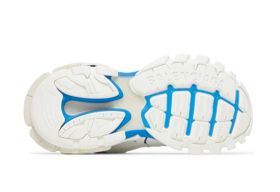 Track Sneaker White Blue
