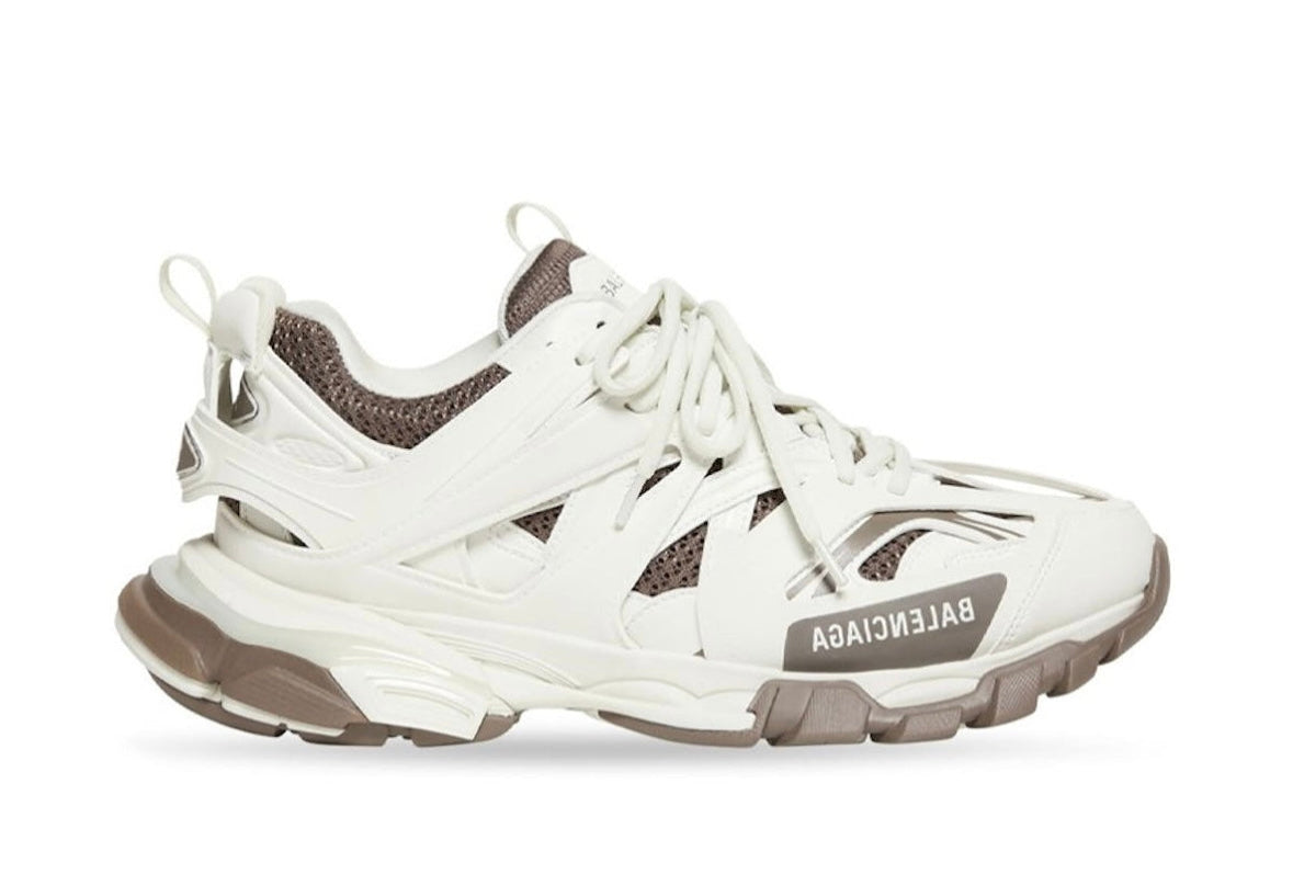 Track Sneaker Off White Dark Grey