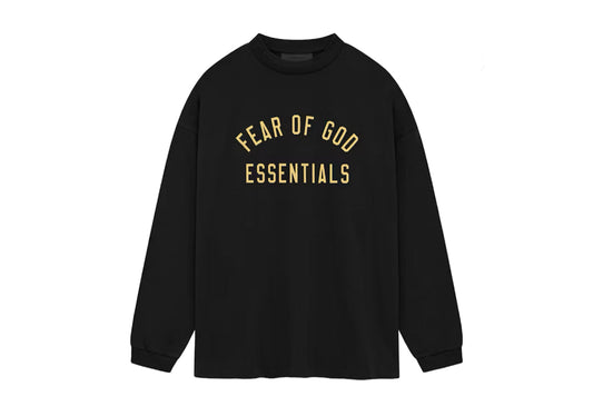 Jersey Long Sleeve Tee Black