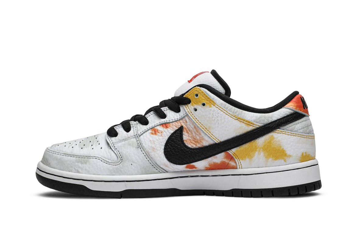 SB Dunk Low Tie Dye Raygun White