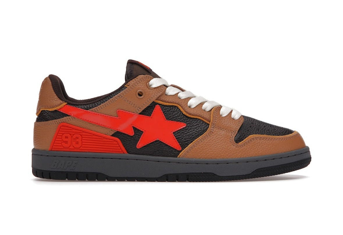 Sk8 Sta Brown Orange