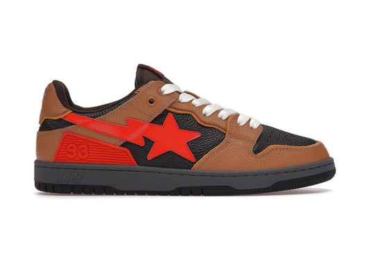 Sk8 Sta Brown Orange
