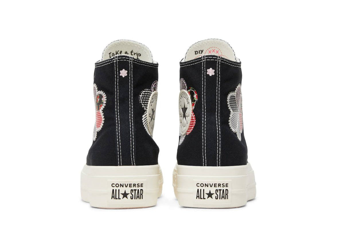 Chuck Taylor All Star Lift Platform High Crafted Patchwork