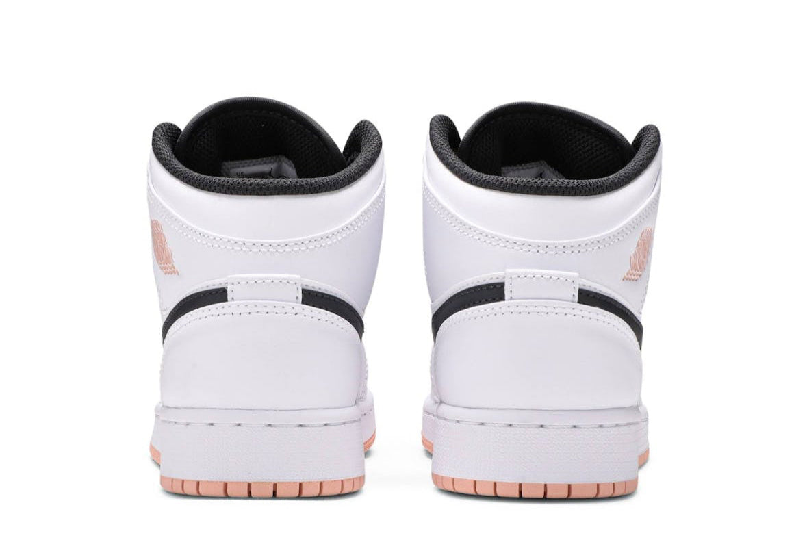 Jordan 1 Mid White Arctic Orange