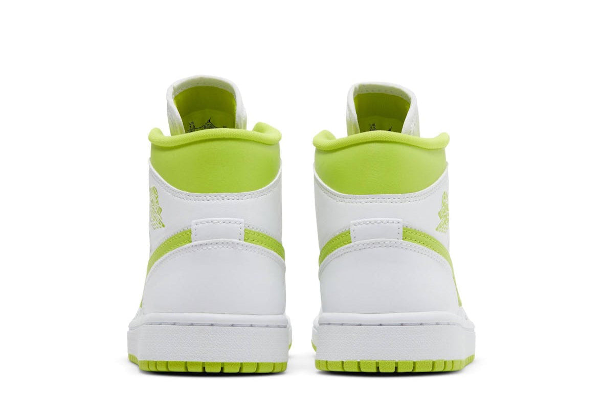 Jordan 1 Mid White Lime