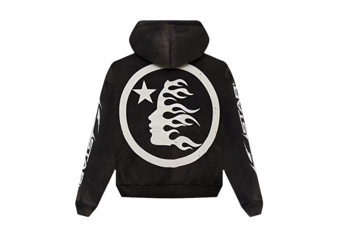 Logo Zip Up Black