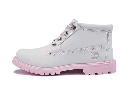 Chukka Wide Fit Boot Grey Pink