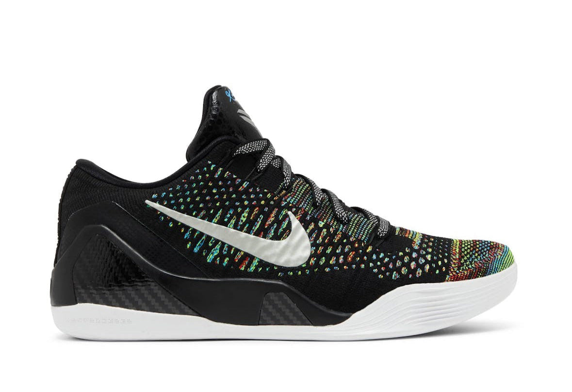 Kobe 9 Elite Premium Low HTM Milan Black Multi Color