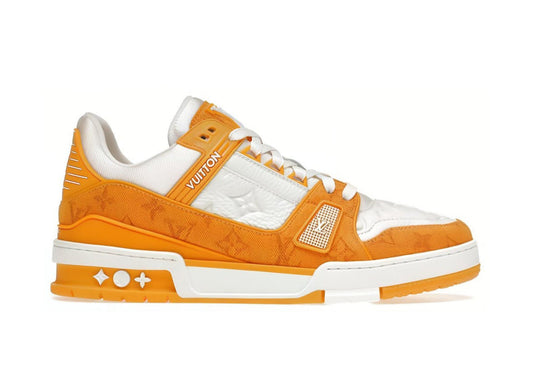 Trainer Low Yellow Monogram Denim
