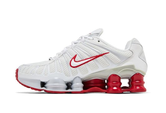 Shox TL Platinum Tint Gym Red