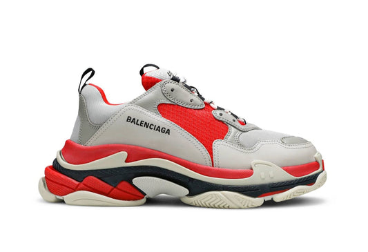 Triple S Trainer Grey Red