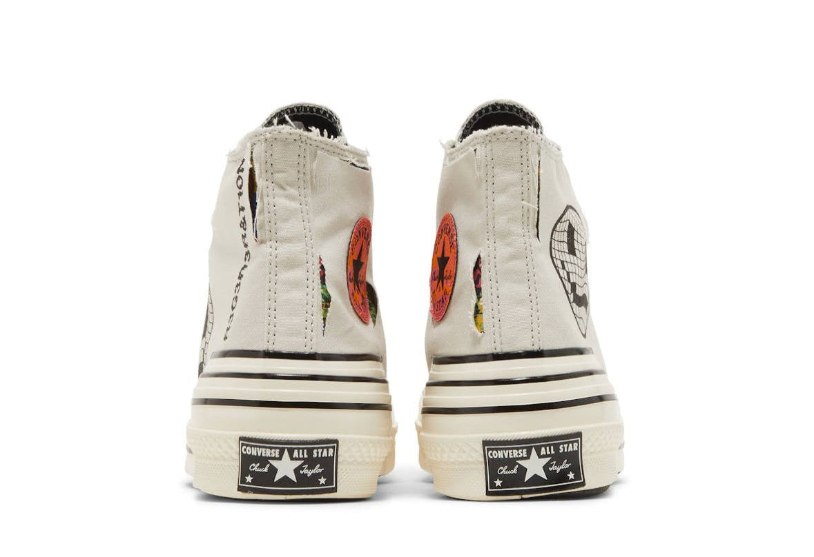 Chuck 70 Hacked Heel High Tear Away Light Bone