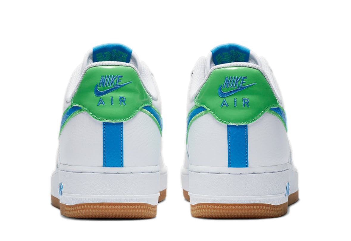 Air Force 1 Low White Bright Blue Green