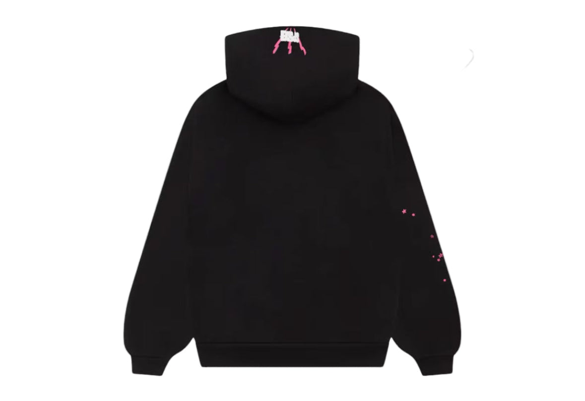 Angel Number Hoodie Black
