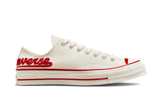 Chuck Taylor All Star 70 Low Classic White Red