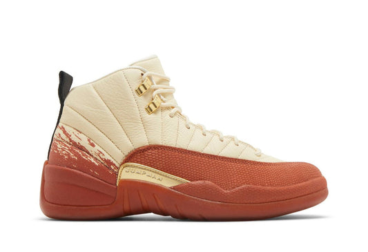 Jordan 12 Muslin Black Burnt Sunrise