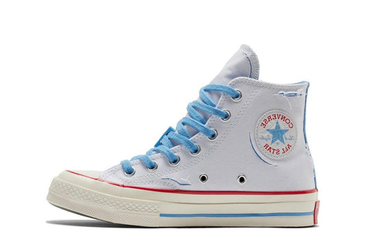 High Top Canvas Blue Purple